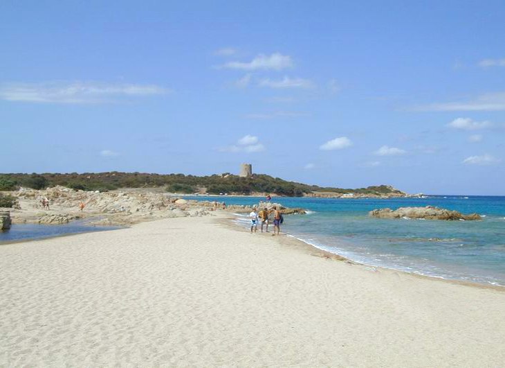 Der Strand von Vignola, im Norden der Costa Paradiso